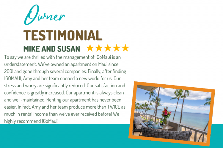 Owner Review from Mike and Susan