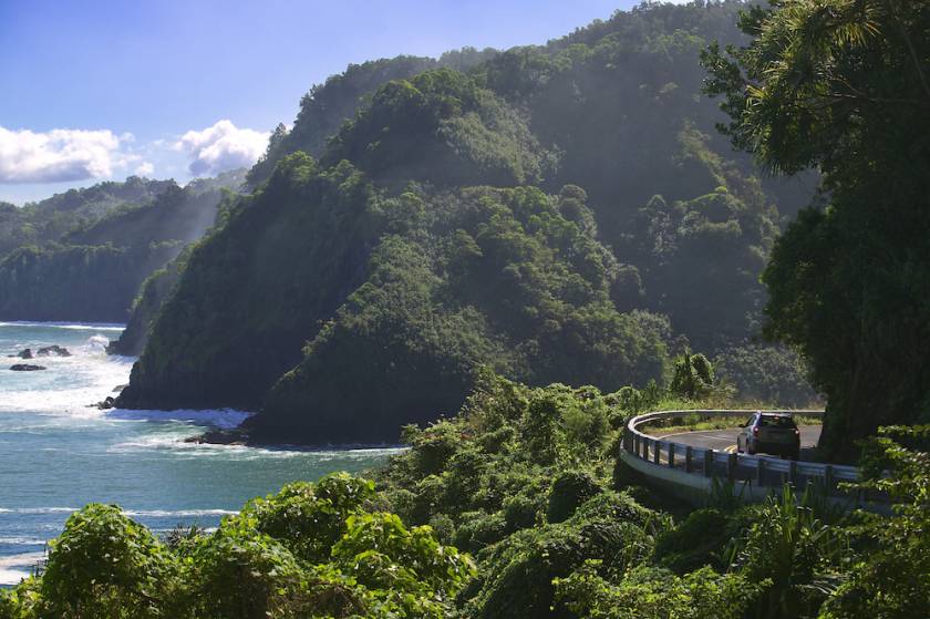 road to hana in Maui